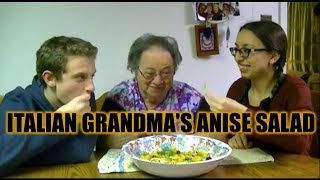 Anise and Orange Salad - Italian Family Recipe