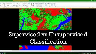 Supervised vs Unsupervised Classification | Geographical information system | Geography