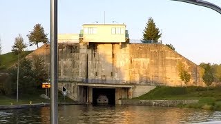 passage de l'écluse de Rechicourt le Chateau/schleuse von Rechicourt/lock of Rechicourt