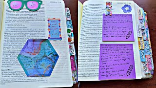 How To Place Sticky Notes In Your Bible