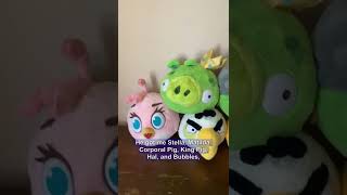 I FINALLY COLLECTED ALL OF THE ANGRY BIRDS ON THE RUN/TCC GLOBAL PLUSHIES!!! | Toy Showcase #shorts