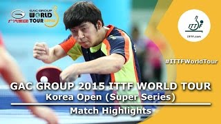 Korea Open 2015 Highlights: SEO Hyundeok vs ANGLES Enzo (Pre. Rounds)