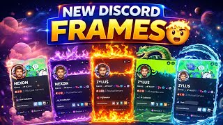 🔥 NEW Discord Profile Frames Are INSANE (All Effects Showcase!)