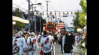 2017年7月16日 加美だんじり集結 加美北東・北中・正覚寺・正西・乾