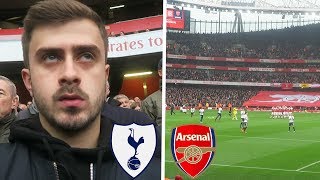 ARSENAL V SPURS 2-0 "WORST PERFORMANCE EVER!" | A FAN EXPERIENCE