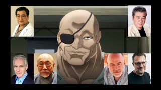 Doppo Orochi (Baki the Grappler) Ultimate Voice Comparison