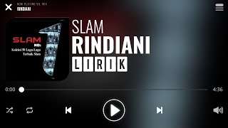 Download Mp3 Slam - Rindiani [Lirik]