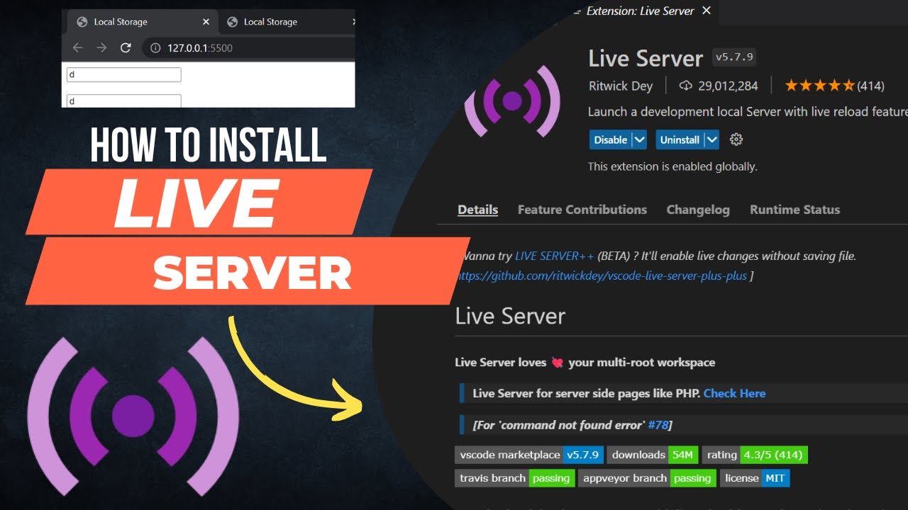 How To Install Live Server In Visual Studio Code Printable Forms Free