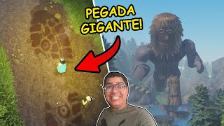 ENCONTREI O PÉ GIGANTE NA FLORESTA!!! (CLAUSTROPHOBIA)