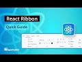 React Ribbon: The Ultimate Feature Walkthrough
