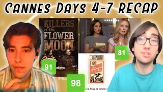 KILLERS OF THE FLOWER MOON, MAY DECEMBER, ZONE OF INTEREST Reviews - Cannes Day 4-7 Recap