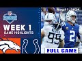 Denver Broncos vs. Indianapolis Colts WEEK 1 FULL GAME Aug 11,2024 | NFL Preseason 2024