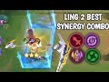 PERFECT COMBO FOR LING SKILL 2 || IMMORTAL RUBY FULL DAMAGE || MLBB MAGIC CHESS