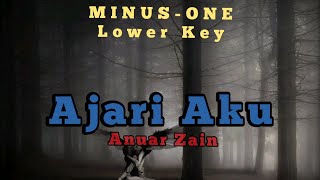 Anuar Zain - Ajari Aku Karaoke(Lower Key)