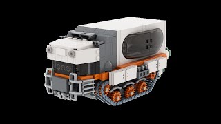 Onebrick LegoMoc：小小履带运输车