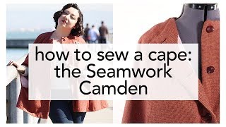 How to Sew a Cape, Seamwork Camden | Vintage on Tap