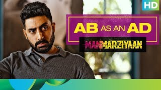 When Abhishek Bachchan turned AD | Abhishek Bachchan | Manmarziyaan | 14th September