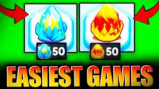 The EASIEST GAMES in WINTER SPOTLIGHT! (Roblox Event)