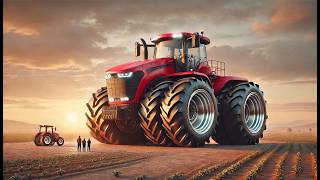 The Germans finally produced a 1500 horsepower tractor! The most powerful tractor.