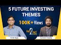 5 Future Investing Themes for Wealth Creation in India #Face2Face with Gurmeet Chadha