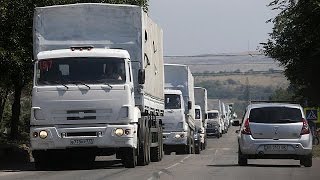 Russian aid convoy is \