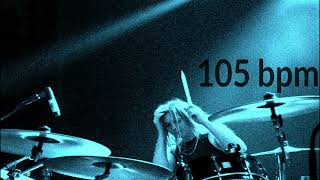 105 BPM - THRASH METAL Rhythm 9/ Drum Track/ Drum Beat/ Base de Batería/ Metrónomo