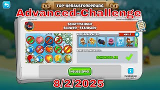 Top Herausforderung  8.2.2025 | bloonstd6 - Advanced Challenge BTD6 - AldrinSindar´s Challenge