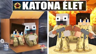 DANI ÉS KIIS KATONA ÉLETE A MINECRAFTBAN!