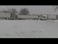 Tractor trailer crash on I-70 in St. Charles County near Lake St. Louis stalls traffic for hours