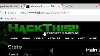 Become a hacker | Hack this main level 1