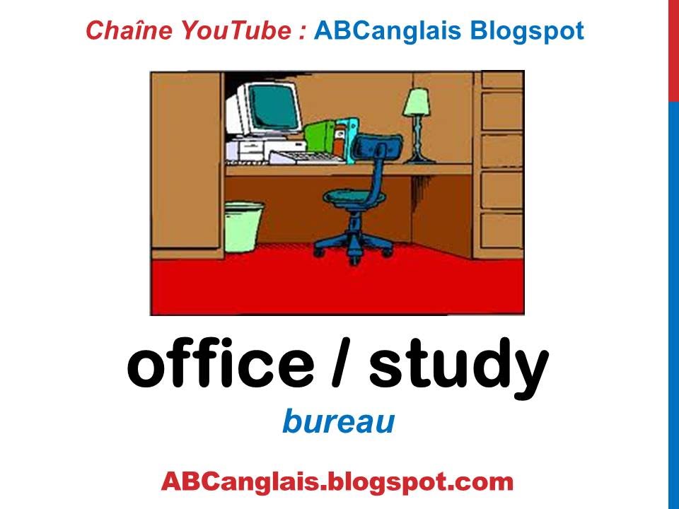 Cours D'anglais 46 - Le Bureau En Anglais Fournitures Meubles ...