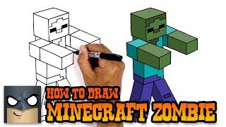 How to Draw Zombie | Minecraft (Art Tutorial)