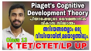 Psychology Class-13/Jean Piaget's theory of cognitive development|പിയാഷെയുടെ വൈജ്ഞാനിക സിദ്ധാന്തം