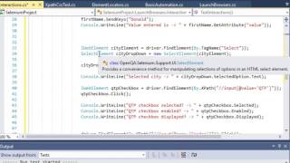 Lecture 10 - Interacting with Elements in Selenium in C#.Net