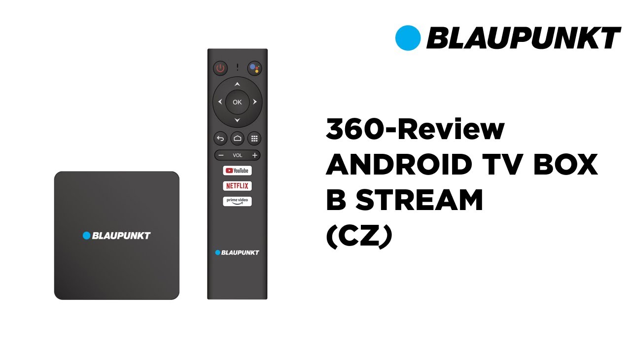 360-Review BLAUPUNKT ANDROID TV BOX B STREAM (CZ) - YouTube