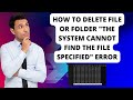 How to Delete File or Folder 