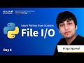 Python Tutorial | File Objects - Reading and Writing to Files | File handling