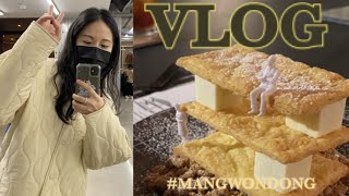 韓國VLOG | 好久不見的望遠洞：弘大復健醫院🏥, 韓國人很愛的越南料理店, 好吃但台幣NT$440的分解蘋果派🍎, 空無一人的弘大3CE💄 (한국어자막)