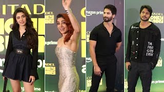 Samantha, Krithi Shetty, Sandeep Kishan \u0026 Shahid Kapoor Visuals | Citadel : Honey Bunny Blue Carpet