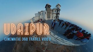 UDAIPUR IN 360 | Cinematic Travel Video | City Palace | INSTA360 | RAJASTHAN