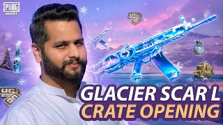 New Glacier SCARL and UMP45 Crate Opening 😎 Tricky Hunter Pubg Mobile