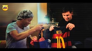 Messi \u0026 Ronaldinho: The 10's gift