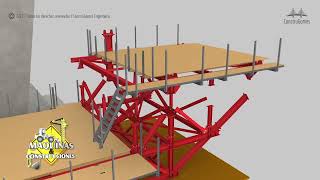 Puente Héroes del Chaco - Montaje del carro de avance