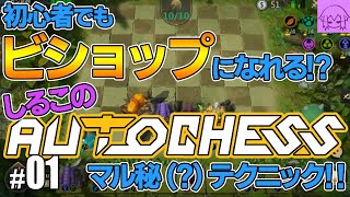 【スマホ版オートチェス】誰でも超簡単にビショップ到達ビルド！【Dota Auto Chess】