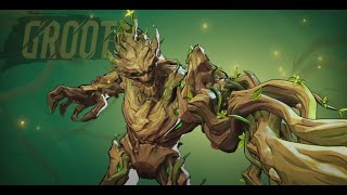 Clutching as Groot in Marvel Rivals