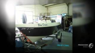 Cad marine 18 open power boat, deck boat year - 2001