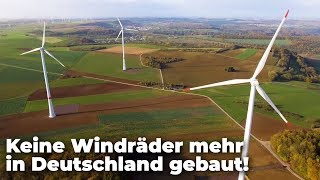 Unglaublicher Skandal: (Fast) keine Windräder mehr in Deutschland gebaut! - Clixoom nature