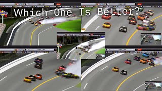 Which NR2003 2007 Daytona Finish Reenactment Is Better?