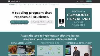 How to Create a Common Lit Account and Take Preassessment