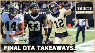 SAINTS SQUAD SHOW: Defense SHINES, Chris Olave ABSENT In Final New Orleans Saints OTAs